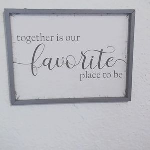 Sign of the Times wall decor